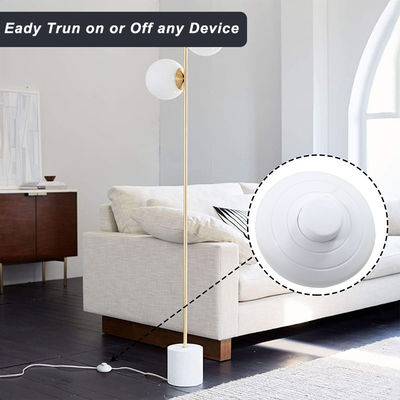Salt Lamp Plug AC Cable Electric Euro Foot Floor Switch Vde Approval Stripped Eu Power Cord