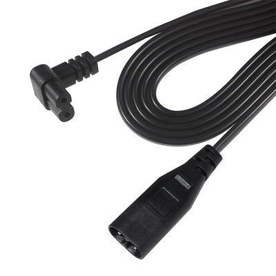 C8 Male To Female Short 0.6M Supply Power Cable Cord Figure 8 C7 2 Pin Core Ac Nispt 18Awg Plug