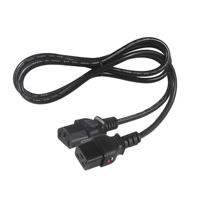 KUNCAN Lockable Molded Power Cord Iec 320 Lock C19 To C13 Plug Ac Cable