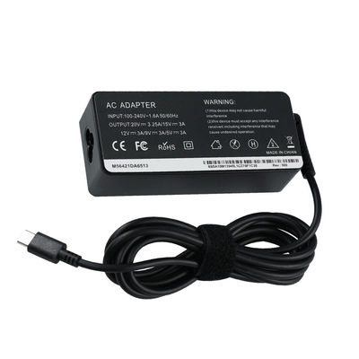 Desktop Laptop Power Charger Fast Charging Type-C PD 65W 20V 3.25A MAX