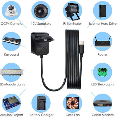 Wall Plug AC Switching Power Supply Adapter 5V 3A EU Adapter
