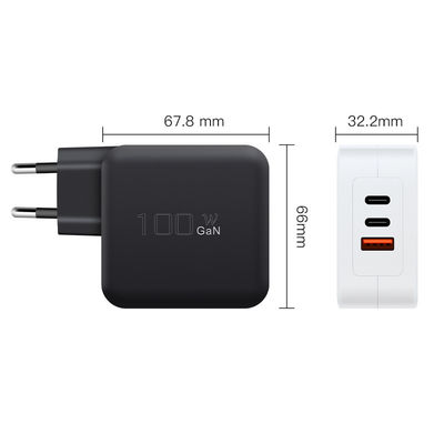 100W GaN Charger for Laptop QC3.0 Charging Port 1A 2C PD OEM