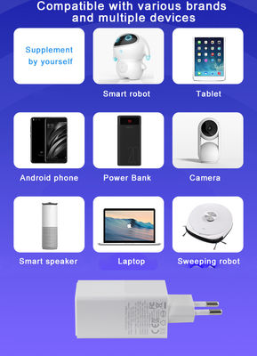 65W GaN USB C Charger with QC3.0 for Laptop and Phone