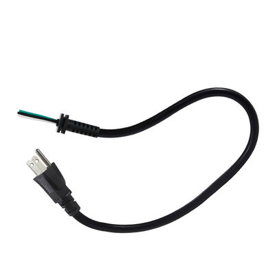 Open Wiring Plug North America Canada Power Cable 3Pin Nema 5 15P Extension Cord