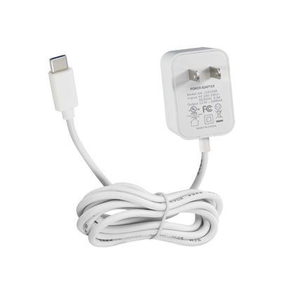36W Type C End North America 12V USB-C Charger for Fast Charging 1.2M Length and AC 100-240V Input