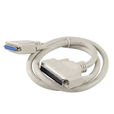DB25 Male to DB25 Female Extension Cable Pure Copper for Transmission