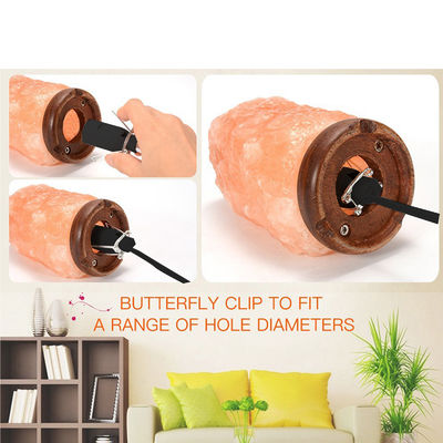 Polarized 220V 2Pin Usa to E26 With Dimmer Switch Himalayan Salt Lamps Power Cord