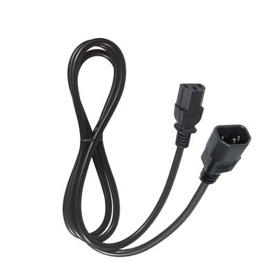 AC Cable 3 Prong Electric Plug Iec Male Female C13 To C14 Power Cord