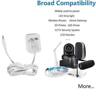 1m Length Electric 2000Ma Dc Power Cee716 Plug 12V 2A Wall Mount Ac Adapter with Overload and Short Circuit Protection