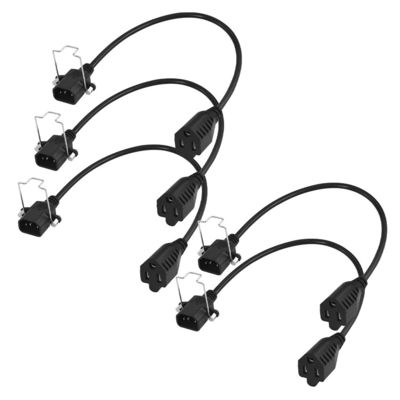 16Awg Nema 515R To Iec320 Iec C14 America Plug Pvc Usa Standard Power Cord