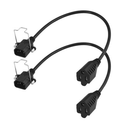16Awg Nema 515R To Iec320 Iec C14 America Plug Pvc Usa Standard Power Cord