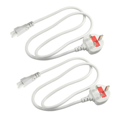 Durable UK 3-Pin C5 Power Cord for Computers with IEC C5 Female