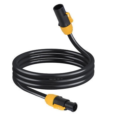 PowerCON Cable 3FT 14AWG PowerCon True1 Male To Female Extension Cable Outdoor 20A Waterproof For Stage Light