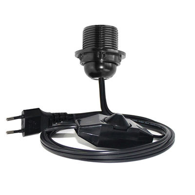 Black 0.75mm CEE7/16 Plug Eu Extension Power Cord E27 E 27 Pendant Light Socket With Dimmer Switch