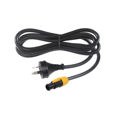 PowerCON True1 Male to AU 3Pin Plug nac3fca SAA Extension Cord 1.5MM Heavy Duty Cable
