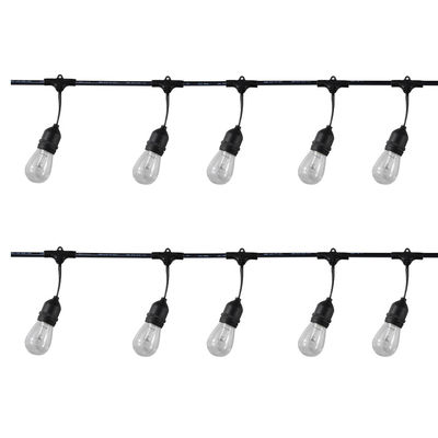 25FT 50FT 100FT G40 Globe LED String Lights Patio Lamp Cable Cord For Outdoor Wedding Party
