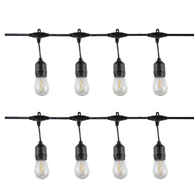 25FT 50FT 100FT G40 Globe LED String Lights Patio Lamp Cable Cord For Outdoor Wedding Party