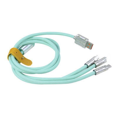 CE Certified 3-in-1 USB Charging Cable with Fast Charging 15W