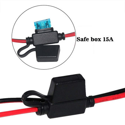 Sae Charging Wire Extension Cable With 12v on Off Power Switch 14awg to Alligator Clip 2pin Quick Battery Battery Clamps