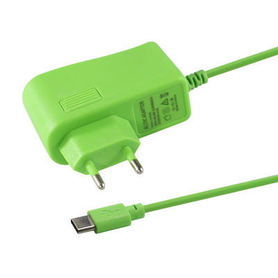Eu 5Volt 2000Ma Plug Ac 100-240V To Usb-C 2A Switching Power Adapter 5V