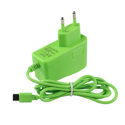Eu 5Volt 2000Ma Plug Ac 100-240V To Usb-C 2A Switching Power Adapter 5V