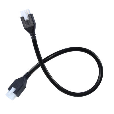 Premium High-Temperature Resistant Dual-Ended 8-Pin Connector Terminal Cable with Gold-Plated Contacts for Automotive Wiring Harness