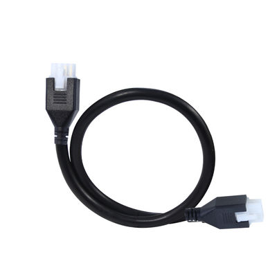 Premium High-Temperature Resistant Dual-Ended 8-Pin Connector Terminal Cable with Gold-Plated Contacts for Automotive Wiring Harness