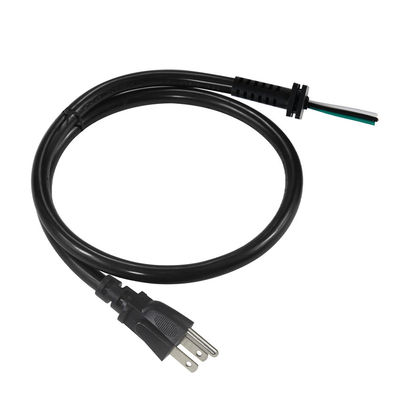 NEMA 5-15 SR-Certified 3-Prong Plug with Grounded Terminal for Industrial Power Distribution
