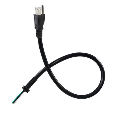 NEMA 5-15 SR-Certified 3-Prong Plug with Grounded Terminal for Industrial Power Distribution