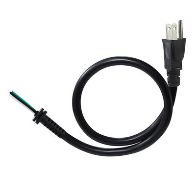 NEMA 5-15 SR-Certified 3-Prong Plug with Grounded Terminal for Industrial Power Distribution