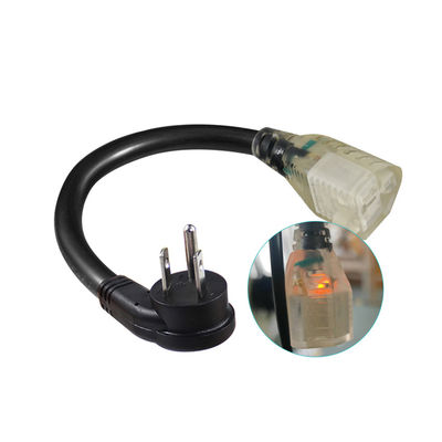 Heavy Duty 18AWG 1.2M Power Extension Cord, 3 Prong Plug to Socket Outlet for Home Appliances/Workshop