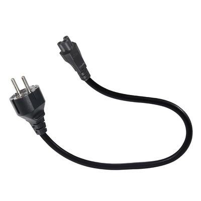 CE Certified 2m Flame Retardant EU to C5 Power Cord for Laptop Chargers/Medical Devices/Industrial Machinery 220V-250V
