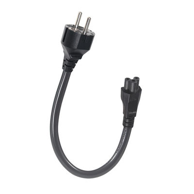 CE Certified 2m Flame Retardant EU to C5 Power Cord for Laptop Chargers/Medical Devices/Industrial Machinery 220V-250V
