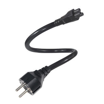 CE Certified 2m Flame Retardant EU to C5 Power Cord for Laptop Chargers/Medical Devices/Industrial Machinery 220V-250V