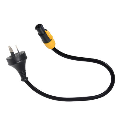 High-Quality AS/NZS 3112 Certified to XLR3 Female Power Cord 10A 250V Heavy Duty for Professional Audio Equipment, Stage Use, DJ Gear