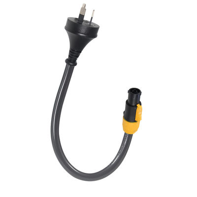 High-Quality AS/NZS 3112 Certified to XLR3 Female Power Cord 10A 250V Heavy Duty for Professional Audio Equipment, Stage Use, DJ Gear