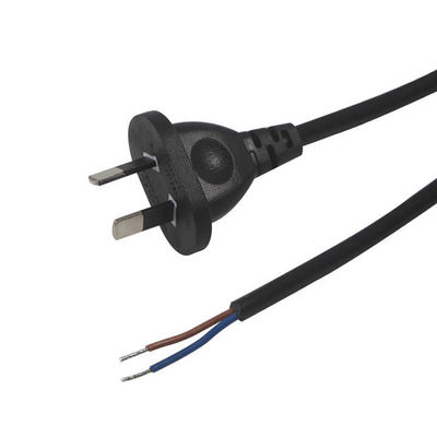 High Efficiency Heavy Duty Flexible AU 2P/3P to Stripped 2C/3C Power Cord for Home Appliances Industrial Equipment