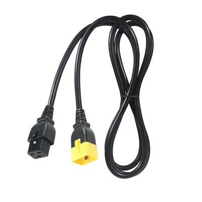 Locking C19-C20 Extension Power Cord 16A 250V for Server Racks/Outdoor Machinery with 16AWG Wire