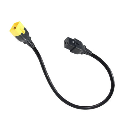 Locking C19-C20 Extension Power Cord 16A 250V for Server Racks/Outdoor Machinery with 16AWG Wire