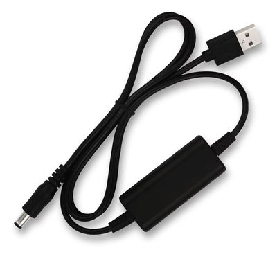 USB To DC 5V 12V Step Up Voltage Converter Cable With Overload Protection - For Solar Panel/Portable Device, 36W Waterproof Power Adapter