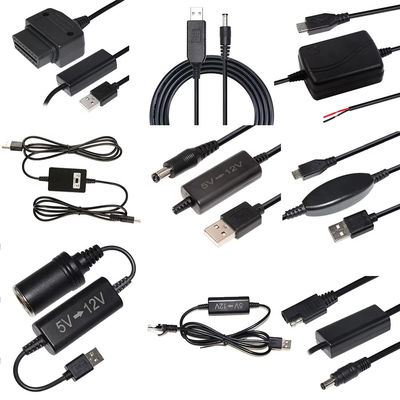 12V to 9V/5V DC-DC Buck Converter Module USB A to Micro-USB for DIY Electronics/Power Supply with Short Circuit Protection