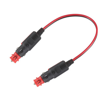 Dual Male 12V/24V Cigarette Lighter Extension Cord Heavy-Duty for Car, RV, Outdoor Use - 3FT/5FT Waterproof Universal