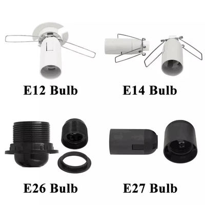 Durable EU Plug E27 Bulb Holder Cable with 303 Switch & 2-Prong Socket for Indoor/Outdoor Lighting - CE Certified (220-240V)