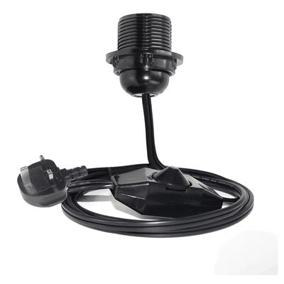 UK Plug to E26 Socket Dimmable Adapter Cable 1.2M 10A 250V