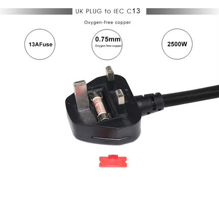 E14 Lamp Socket Converter Cable with UK Plug & 303 Switch, 250V 3A for Vintage Lighting Fixtures