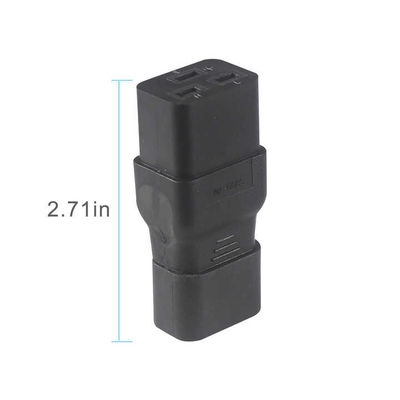 Industrial C19 to C20 Power Plug Adapter 16A 250V CE Certified