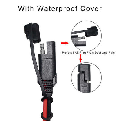 SAE to SAE Weatherproof 16AWG Cable for Solar Generators