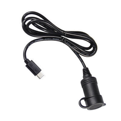 12V 24V Dual Input USB-C Car Charger Adapter Converter for Vehicle Charging with QC3.0 Fast Charge & Safety Protection