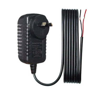 60hz Input 240v  ABS Insulation Material AU 2Pin Plug To Stripped Wire ABS Input 240V 60Hz DIY electrical projects requiring AU plug interface