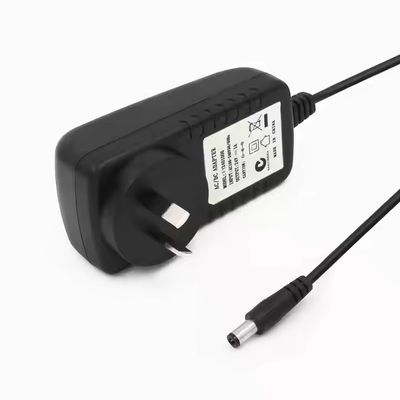 Au Pin Dc Plug Connector To 2 AU Pin DC Pure Copper Conductor Power Adapter ABS Insulation Material Input 12V 1A/2A